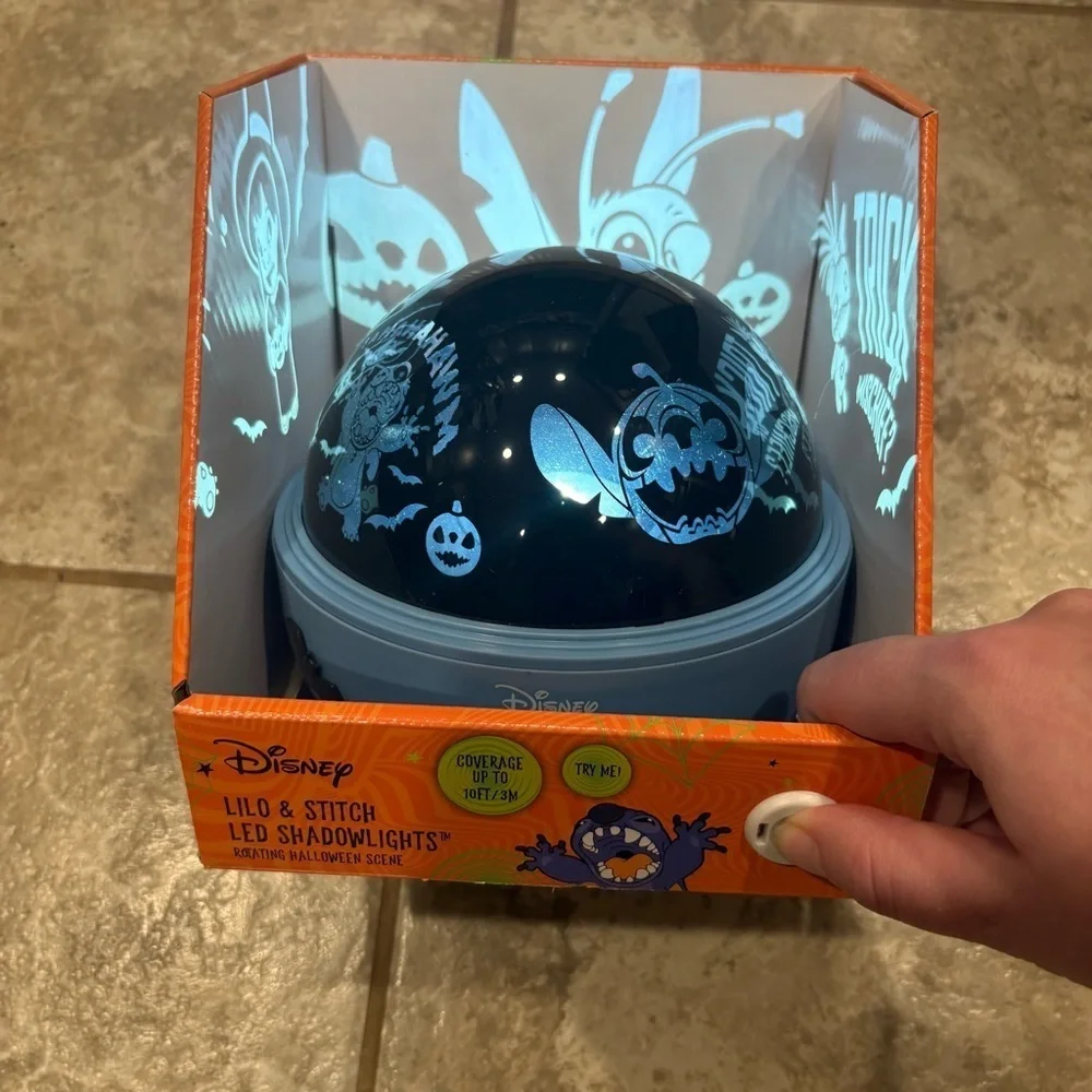 Disney Lilo & Stitch LED ShadowLights NEW Projector Christmas Lights